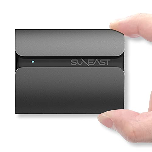 SUNEAST SSD 外付け 2TB USB3.1 Type-C 最大読込速度560MB/秒 USB Type-C 変換アダプタ付き 耐衝撃