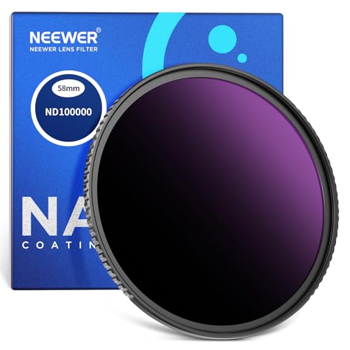 NEEWER 58mm ND100000 (16.5Xgbv) 茸 NDtB^[ Eg_[N/}`ϐR[eBOHDwKX/