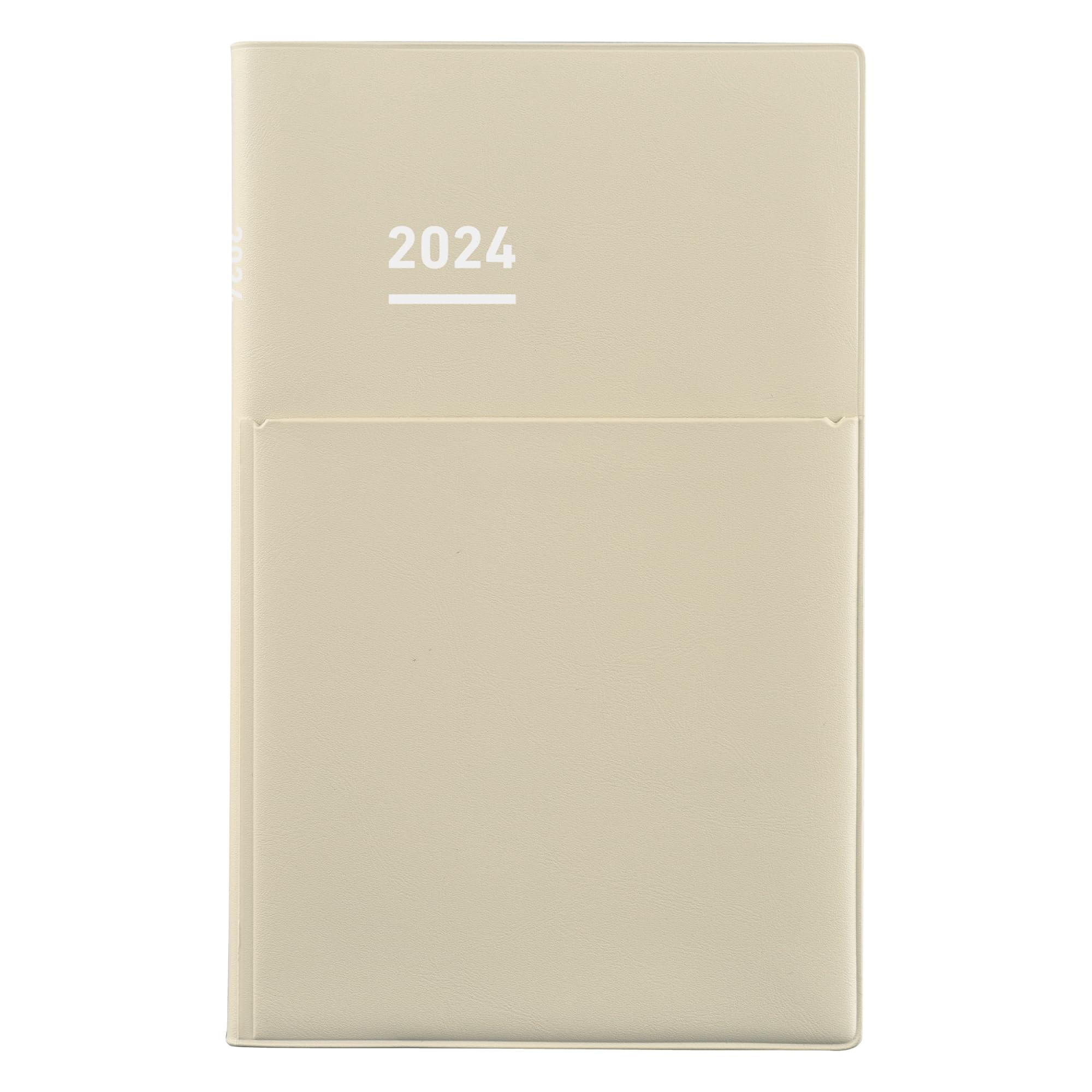 コクヨ 手帳 2024年 スケジュール帳 ジブン手帳 Biz Spring マンスリー ウィークリー A5 スリム ライトベージュ ニ-JB1L