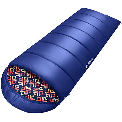 KingCamp 寝袋 封筒型 シュラフ 連結可能 ワイドサイズ 幅92cm 保温 210T防水 コンパクト キャンプ アウトドア 春 秋 冬