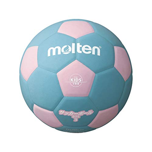 モルテン(molten) サッカーボール サッカー2200 軽量3号 ピンク×シアン F3S2200 ...