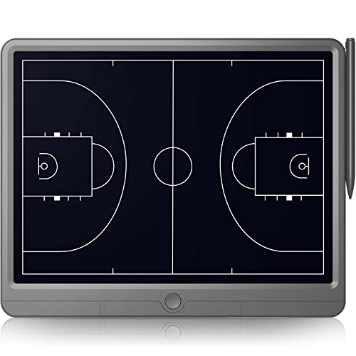 バスケットボール・15in-バスケットボール 15 inch Coaching Board-Basketball-015・・Style:バスケットボール・【高品質な仕上がり】-高品質でスタイリッシュ、耐久性のある戦術ボード、バスケットボールの戦術ボードは最新世代のフレキシブルLCDスクリーンを使用しています。デザインはシンプルでエレガントで、すべてのトレーナーにとって優れた機器です。どんなトレーナーにとっても良い機器です。この戦術委員会でチームが勝利するのを戦略的に支援します。・【軽量で持ち運び可能】ラウンジでも、遊び場でも、どこにいても、いつでもこの戦術ボードを取り出して戦術分析を行うことができます。戦略を策定するための優れた戦術ツールとして、バスケットボール、試合前の練習、または1対1のトレーニングに最適なコーチのクリップボードです。・【ワンキー削除＆ロック画面】下の削除ボタンを押すだけで、すべての混乱が跡形もなく消え、あなたとあなたのチームが戦術の戦略的方向性を示し、議論する時間を節約できます。画面ロックボタンをオンにして、誤って画面を削除することを心配せずに、画LCDコーチングボード-すべてのプロバスケットボールチームはこれらの1つを必要とします。ハーフタイムや休憩時の更衣室に最適です。この電子バスケットボール戦術ボードを使用して、チームがゲームに勝つのを戦略的に支援します。 特徴： ??レフリー、コーチのための必要かつ重要な戦術ボード ??この戦術ボードには2つのボタンバッテリーが付属しており、長持ちします ??書きやすい滑らかなプレート表面と手書きがクリアで自然 ??ポータブルで非常に実用的です。とてもエレガントでスタイリッシュに見えます。使いやすさのための軽量 ??ペンスロットに挿入できる簡単な書き込み用の手書きペンが付属しています ??ダークグレーのシェルはABS素材でできており、防水性、耐火性、防カビ性、ひび割れ防止性があります。 -手動測定ですので、1?2cmの誤差があります。モニターの違いにより、多少の色の違いがございます。実際の商品をご参照ください。どうもありがとう。 -ご不明な点がございましたら、24時間以内に対応させていただきます。