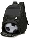 GoodsLand 【 大容量 40L 】 サッカー リュック ボール収納 キッズ ジュニア ボール ...