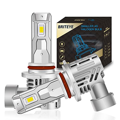 【新型大光量モデル】Briteye 9005 HB3 LEDハイビーム用 爆光 ヘッドライト HB3LEDバルブ 新車検対応 6500Kホワイト