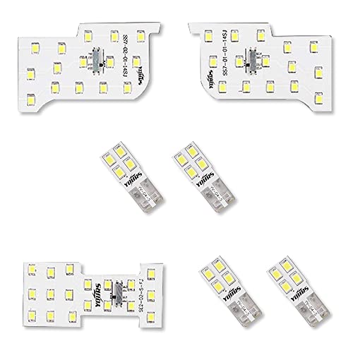 YOURS(ユアーズ) T33 エクストレイル 【ガラスルーフ車】 専用 LEDルームランプセット 【ゴールド】 専用工具付 室内灯 専用設計 1