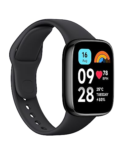 シャオミ スマートウォッチ メンズ シャオミ(Xiaomi) Redmi Watch 3 Active ブラック