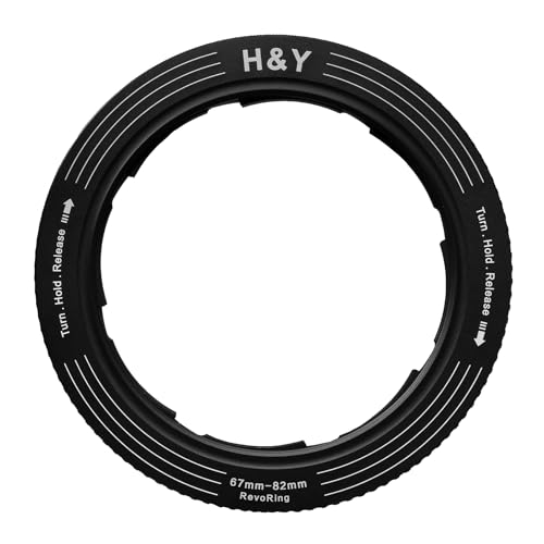 H&Y ƥåץåץ REVORING 67-82mm ܥ ե륿Ѵץ 82mmե륿 Ѽ RS82