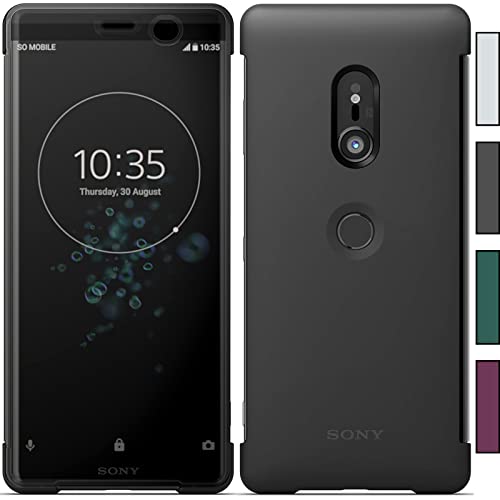 SONY Xperia XZ3 Style Cover Touch SCTH70 SO-01L SOV39 P[X (black)