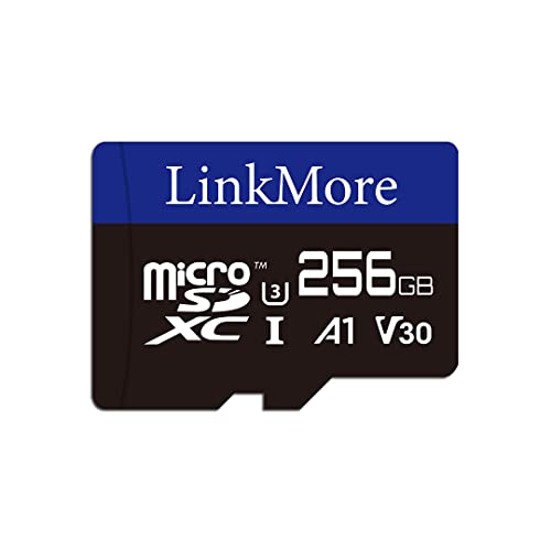 LinkMore 256GB マイクロSDカード Nintendo Switch対応/MicroSDXCカード / U3 / A1 / V30