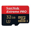 ySanDisk/TfBXNz Extreme Pro 32GB UHS-I(U3)Ή microSDJ[h 633{(95MB/s) S