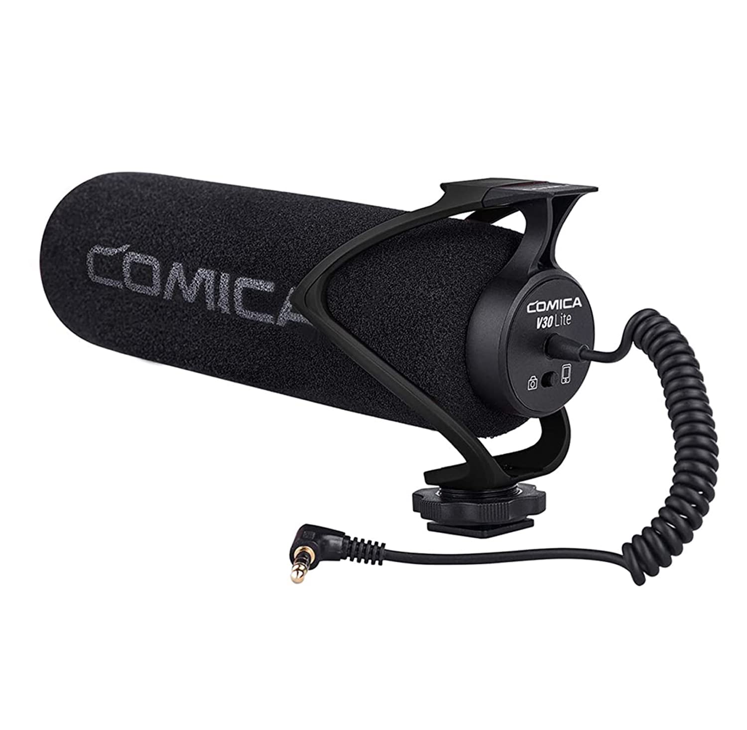 Comica CVM-V30 LITEビデオガン外付けマイク高性能SONY/Nikon/Canon/一眼レフカメラ/iPhone/Huawei用