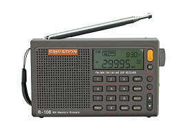 RADIWOWで作る SIHUADON R108 小型短波ラジオ BCLラジオ ポータブル 高感度受信 FM/AM/LW/SW/エアバンド ワイ