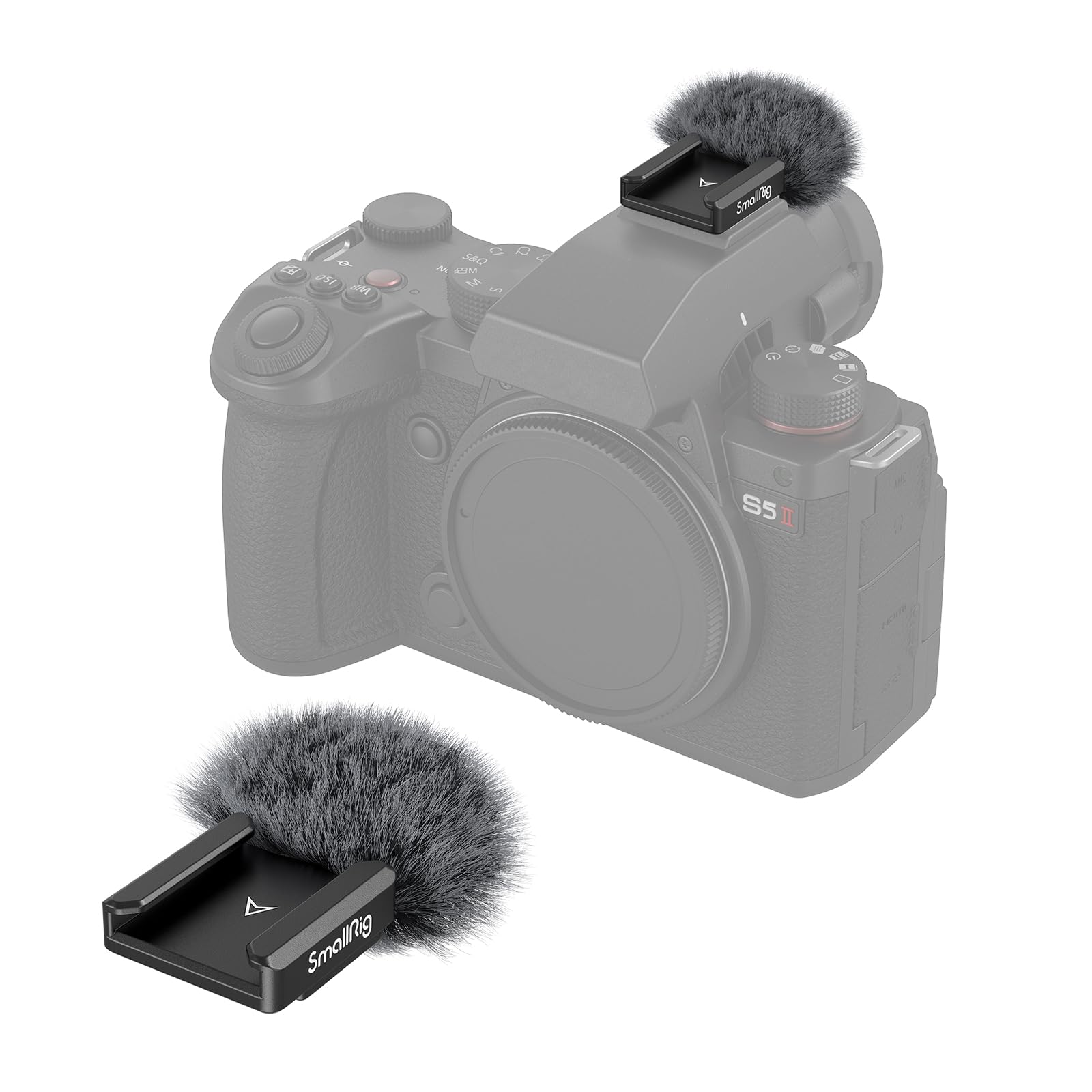 SmallRig LUMIX S5 II / S5 IIX 用 モフマイクウインドジャマ― マイク用風防 Panasonic 対応 4245