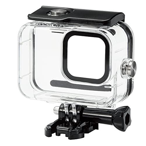 エレコム GoPro HERO11/10/9 Black ハウジングケース 防水 クリア AC-GP9BWPCCR