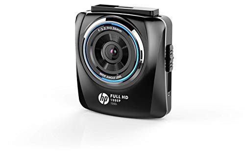 ヒューレットパッカード (hp) 200万画素ドライブレコーダー f350s Full HD 簡単取付 Gセンサー搭載 & 駐車監視機能付