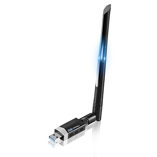 WiFi 無線LAN 子機 Sungale 1300Mbps 無線lanアダプタ USB3.0 WIFIアダプター 5dBi 高速通信 デュアル