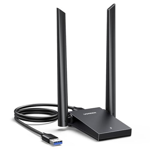 UGREEN ̵LAN ҵ AX1800 WI-FI6 1800Mbps USB3.0 WIFIץ 5G/2.4Gб 5dBi