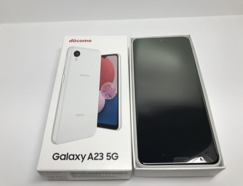 SIMフリー docomo Galaxy A23 5G SC-56C [ホワイト] スマートフォン本体