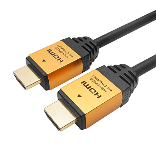 ホーリック HDMIケーブル 5m 4K/60p 18Gbps HDR HDMI 2.0 ゴールド HDM50-014GD