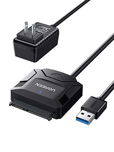 UGREEN SATA USB変換ケーブル sata usb 変換アダプター USB3.0接続 2.5/3.5インチ 6TB HDD/SSD用