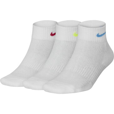 NIKE エブリデイ パーフ クッション QT 2トレーニング アンクル ソックス ナイキ(3足組)SX7180-946 マルチカラー 3足セット靴下 トレーニングソックス