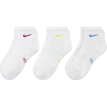 NIKE エブリデイ パーフ クッション QT 2トレーニング アンクル ソックス ナイキ(3足組)SX7180-946 マルチカラー 3足セット靴下 トレーニングソックス