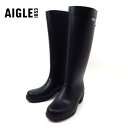 エーグル スノーブーツ レディース AIGLE MYRICA ZZFNB66 ノワール(001)ミリカ ラバーブーツ ブラック エーグルおしゃれ 防水 長靴 レインブーツ フランス製 レディース