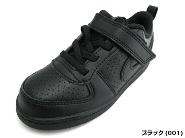 NIKE ナイキ コートバーロウ LOW SL TDV AV3172子供 キッズ ベビー スニーカー マジック 男の子　女の子バスケット ローカット紐なし 【ブラック(001)】ギフト 誕生祝い13cm 14cm 15cm 16cm