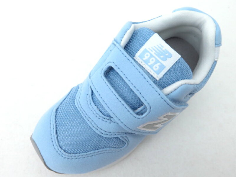 ニューバランス IV996CSL ベビー ライトブルーニューバランス キッズ　子供靴 New Blanceマジック ファーストシューズ 幅広　2歳〜4歳