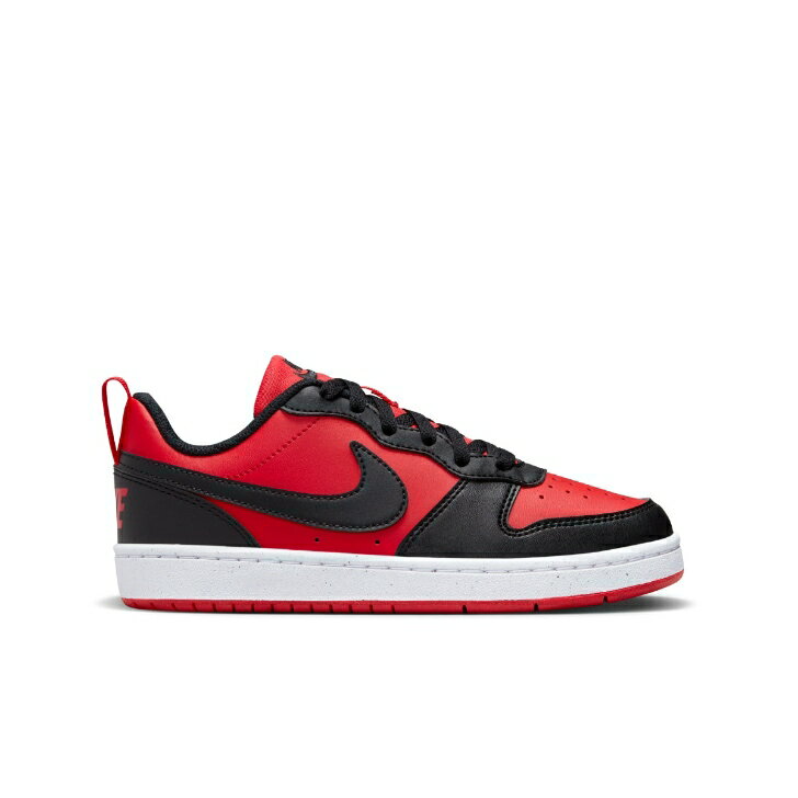 NIKE ナイキ COURT BOROUGH LOW RECRAFT (GS)DV5456 レッド/ブラック(600)コート ボロー LOW リクラフト スニー...