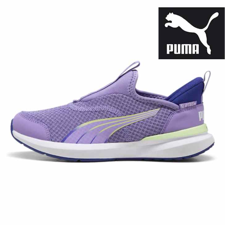 楽天LisePUMA プーマ KRUZ PROFOAM EASE IN JR397633 ラベンダー（03）ジュニア クルーズ プロフォーム イーズイン立ったまま履ける ウォーキング 運動靴 カジュアルスポーティ 快適
