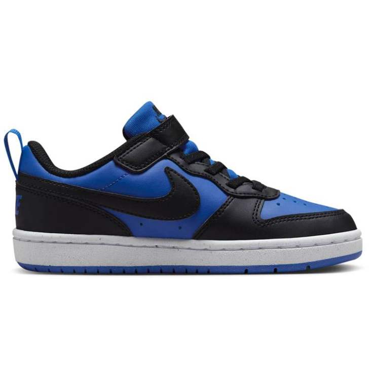 NIKE ナイキ COURT BOROUGH LOW RECRAFT PS HM6298 ブルー/ブラック(480) ジュニア キッズ コートボロー ロー リク...