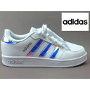 adidas アディダス COREBREAK K GZ2736 W/SVジュニア スニーカー キッズ 男の子 女の子コートスタイル ローカット レースアップレディース 女性 婦人 靴