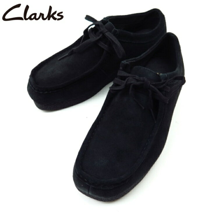 クラークス ビジネスシューズ メンズ Clarks Wallabee EVO WP 26172817 ブラックスエードクラーク スワラビー エヴォ ウォータープルーフメンズ シューズ 防水 ローカット カジュアル レースアップ