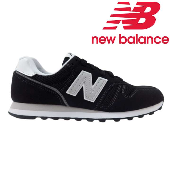 new balance ニューバランスML373KB2 ブラック(BK)ビッグサイズメンズ ランニング カジュアル スエード レザー シンプル ベーシック クラシック