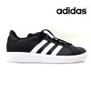 adidas GRANDCOURT BASE 2.0 Mアディダス GW9251 ブラック/ホワイトグランドコート ベース ビッグサイズメンズ ライフスタイル コート カジュアルスニーカー