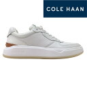 COLE HAAN コールハーン GP CROSSOVER SNEAKER C34902 オプティックホワイト/オプティックホワイトメンズ グランドプロ クロスオーバー スニーカー軽量 厚底 ローカット カジュアル 本革 レザー