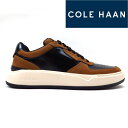 COLE HAAN コールハーン GP CROSSOVER SNEAKER C37399 ブラック/ゴールデントフィー メンズ ローカット グランドプロ クロスオーバー カジュアル 本革 レザー軽量 厚底