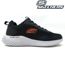 SKECHERS スケッチャーズ BOUNDER 232377ブラック 軽量 メッシュ スポーツ 運動靴 INTREAD紐無し トレーニング メッシュアッパー スリッポン