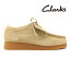 Clarks クラークス WallabeeEVO WP 26172818 メープルスエードワラビーエヴォ ウォータープルーフ ユニセックス メンズ シューズ 靴 カジュアルシューズ レインシューズ レースアップ 防水 耐水