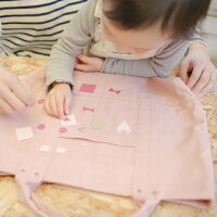 【オリジナル入園グッズ】【男の子】【女の子】【入園祝い】アイロンワッペンキットSET(44枚入り+ブックレット付)