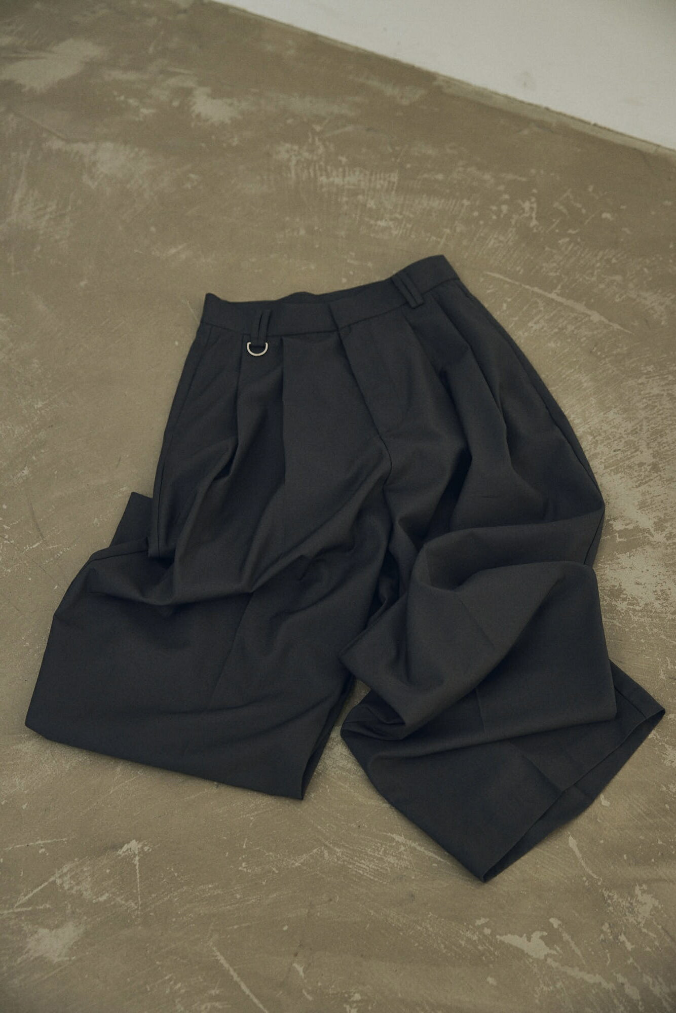 D Ring Tuck Pants