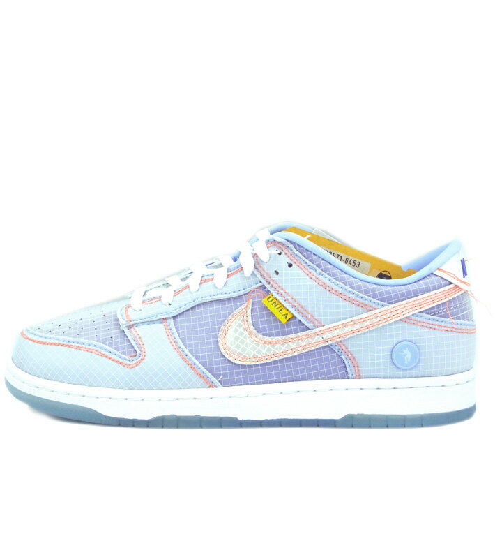 【新入荷】 ナイキ NIKE × ユニオン UNION ■ 【 DUNK LOW PASSPORT PACK ARGON DJ9649 400 】 ダンクロー パスポート パック アルゴン スニーカー ライトブルー サイズ29cm f20678【中古】