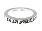 【新入荷】 クロムハーツ CHROME HEARTS ■ 【 3mm SPACER LA FUCK YOU 】 3mm スペーサー LA限定 シルバー リング　サイズ19号　s2709【中古】