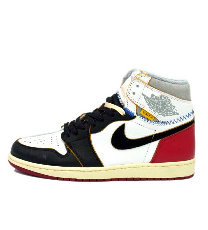 ڿ١ۥʥNIKEߥ˥UNIONAIRJORDAN1HIGHOGNRGVarsityRedWolfGreyBV1300106ۥ硼1ϥСƥåɥåɡߥۥ磻ȡߥ֥å28cmf21272š