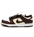 【新入荷】 ナイキ NIKE × シュプリーム Supreme ■ 【 SB DUNK LOW OG QS Gold Stars Barkroot Brown DH3228 103 】 SB ダンク ロー ゴールド スターズ ブラウン スニーカー ブラウン×ホワイト サイズ28cm f21344 【中古】