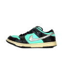 【新入荷】 ナイキ NIKE ■ 【 SB DUNK LOW Diamond Suppil Co. Tiffany 304292 402 】 エスビー ダンク ロー ダイヤモンド サプライ ローカット スニーカー ブラック×ライトブルー サイズ28cm f20195【中古】