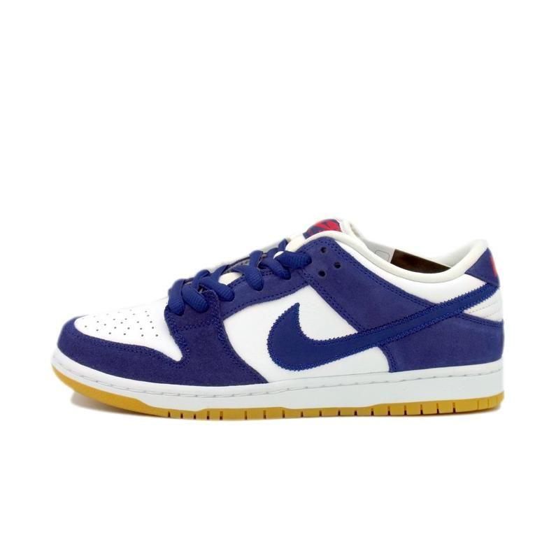 【新入荷】 ナイキ NIKE ■ 【 SB DUNK LOW Los Angeles Dodgers Deep Royal Blue DO9395 400 】 SB ダンク ロー ロサンゼルス ドジャース ディープ ロイヤル ブルー スニーカー　ブルー×ホワイト　サイズ26.5cm　f20989【中古】