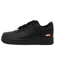 【新入荷】 ナイキ NIKE × シュプリーム Supreme ■ 【 AIR FORCE 1 LOW BLACK CU9225 001 】 エア フォース 1 ロー ブラック スニーカー ブラック サイズ26.5cm h0450【中古】