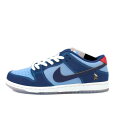 ナイキ NIKE × ワイソーサッド Why So Sad? ■ 【 SB DUNK LOW Coastal Blue DX5549 400 】 エスビー ダンク ロー コースタルブルー スニーカー　ブルー　サイズ26.5cm　f21629【中古】